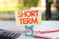 Business Short-Term Rentals