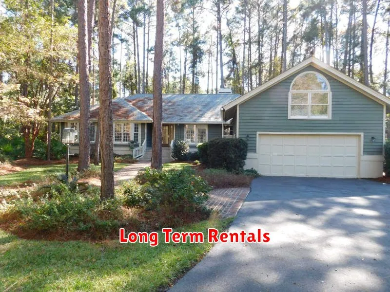Long Term Rentals