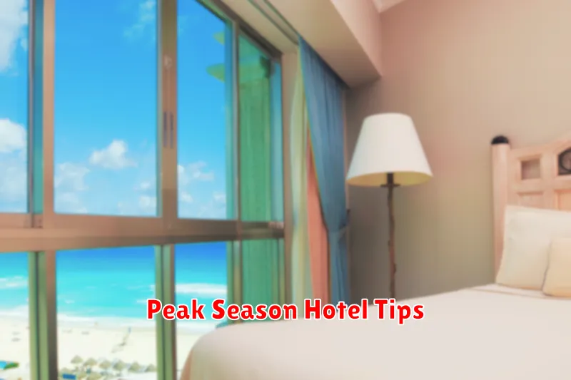 Peak Season Hotel Tips