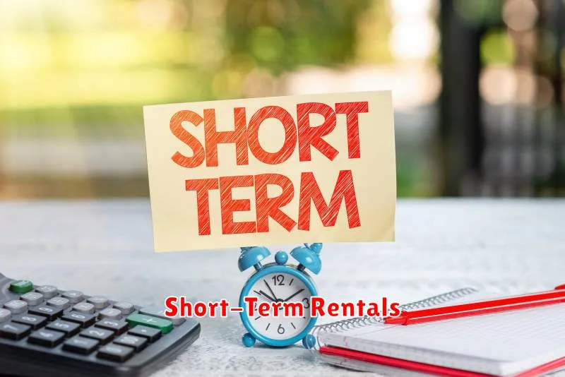 Short-Term Rentals