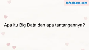 Apa itu Big Data dan apa tantangannya?