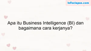 Apa itu Business Intelligence (BI) dan bagaimana cara kerjanya?