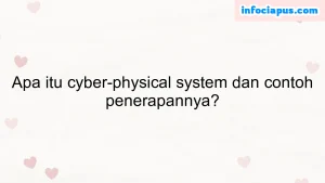 Apa itu cyber-physical system dan contoh penerapannya?