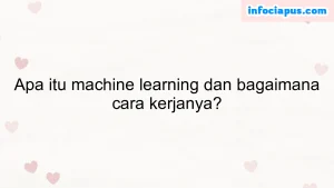 Apa itu machine learning dan bagaimana cara kerjanya?