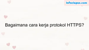 Bagaimana cara kerja protokol HTTPS?