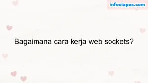 Bagaimana cara kerja web sockets?