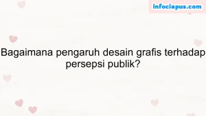 Bagaimana pengaruh desain grafis terhadap persepsi publik?